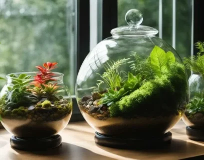 best open terrarium plants.