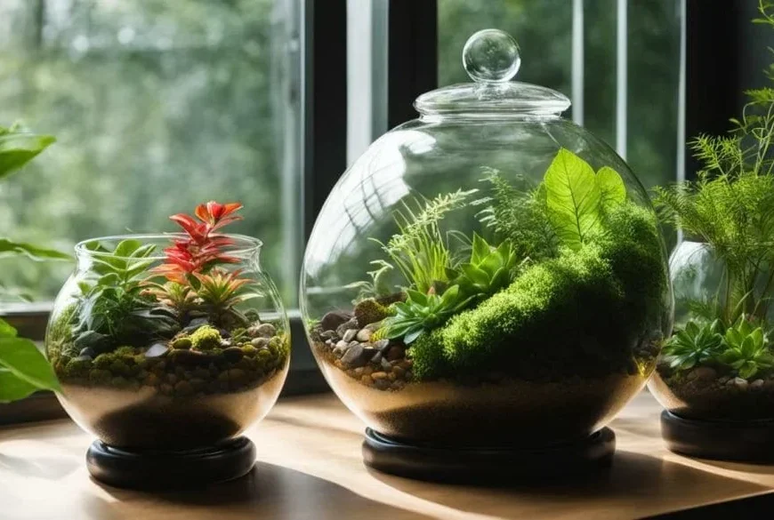 best open terrarium plants.