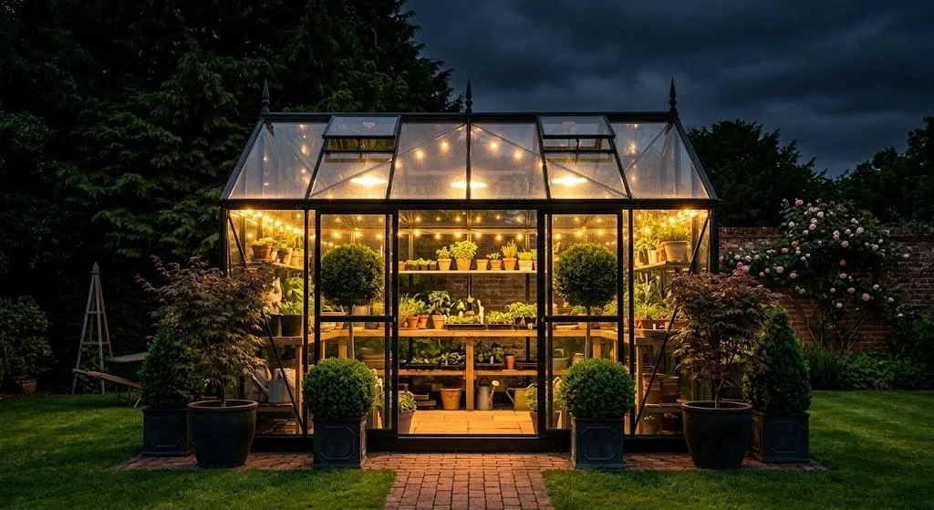Greenhouse Lights Solar: Smart Lighting for Sustainable Plant Growth