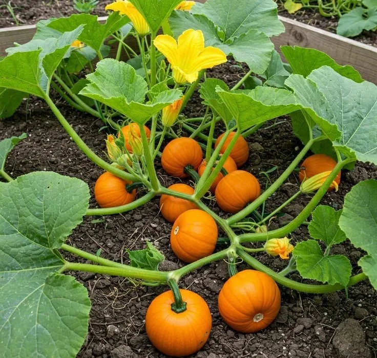 how deep are pumpkin roots.