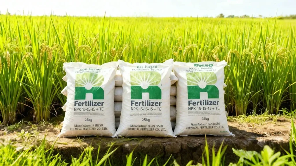 NPK fertilizer ratio crop field