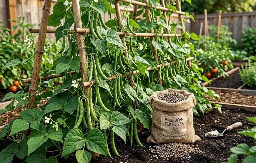 best fertilizer for pole beans