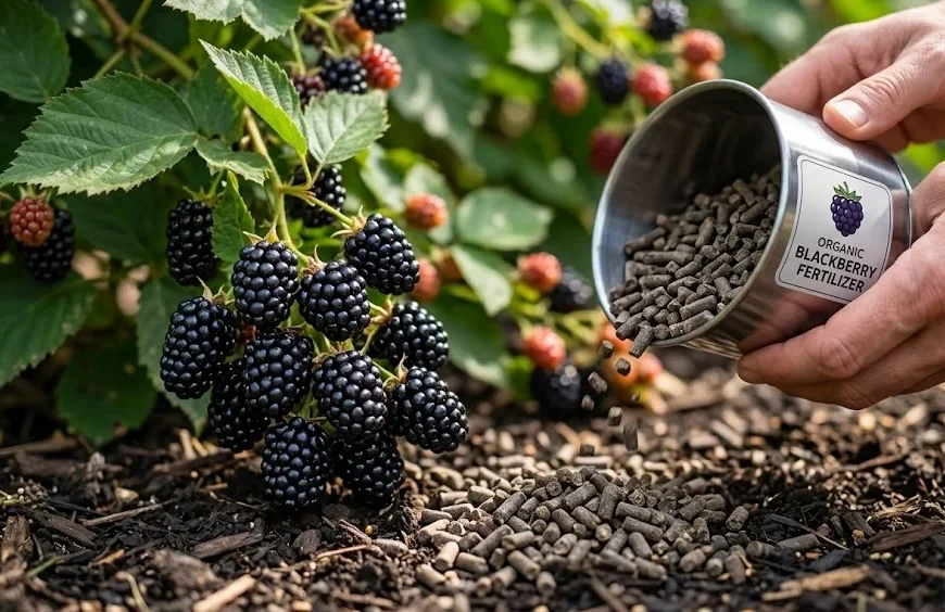 blackberry fertilizer organic