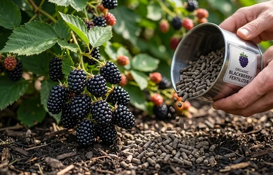 blackberry fertilizer organic