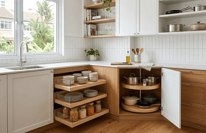 corner cabinet ideas