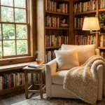 corner reading nook