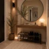 entryway mirror placement