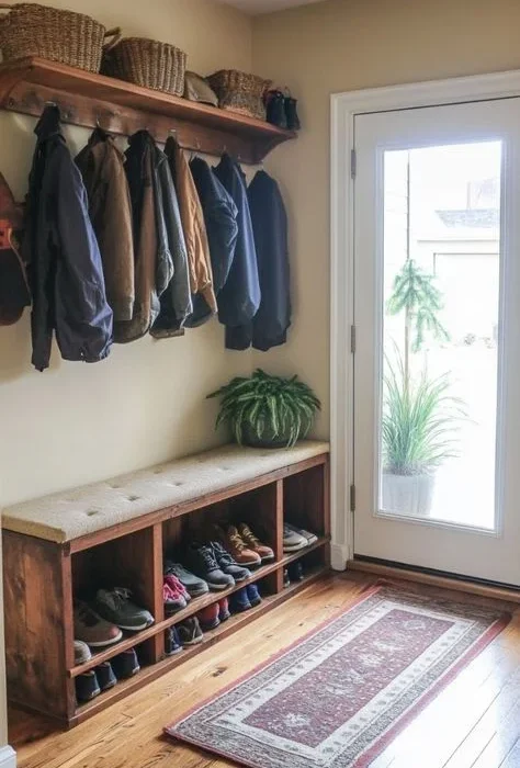 entryway shoe storage