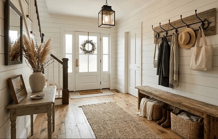 farmhouse foyer ideas