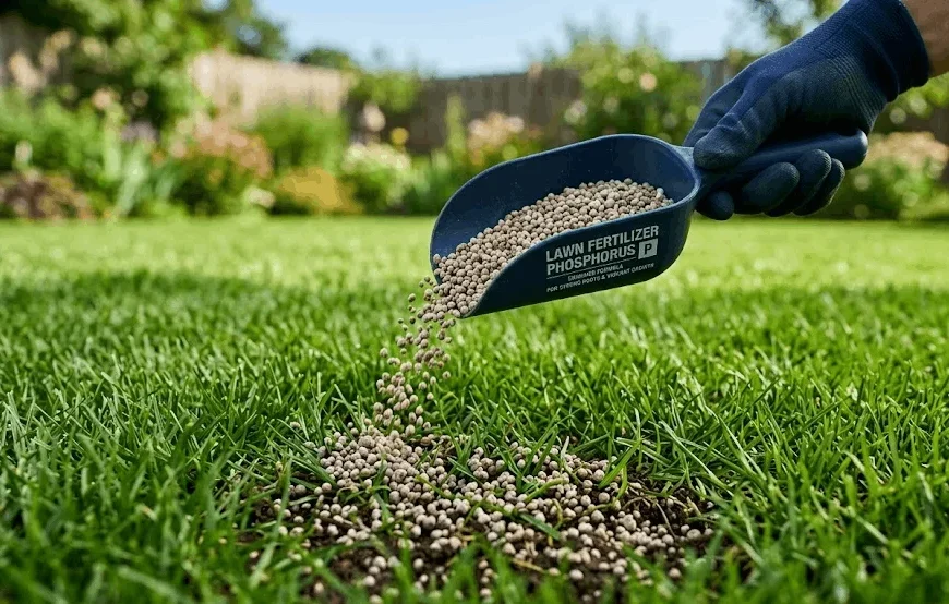lawn fertilizer with phosphorus