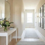 narrow hallway decor