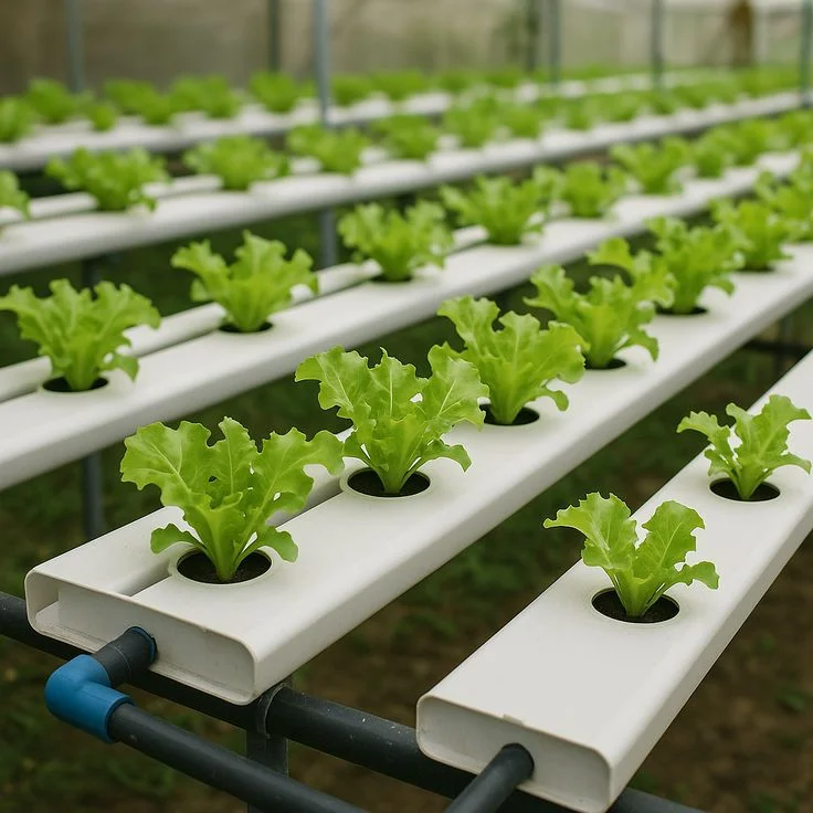 zero phosphorus fertilizer hydroponics setup.
