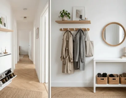 small hallway storage