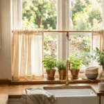 kitchen window decor