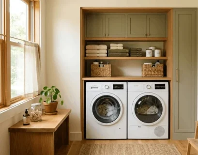 Laundry Corner Ideas