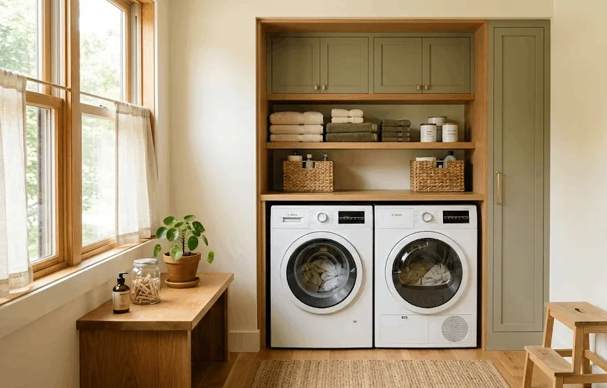 Laundry Corner Ideas
