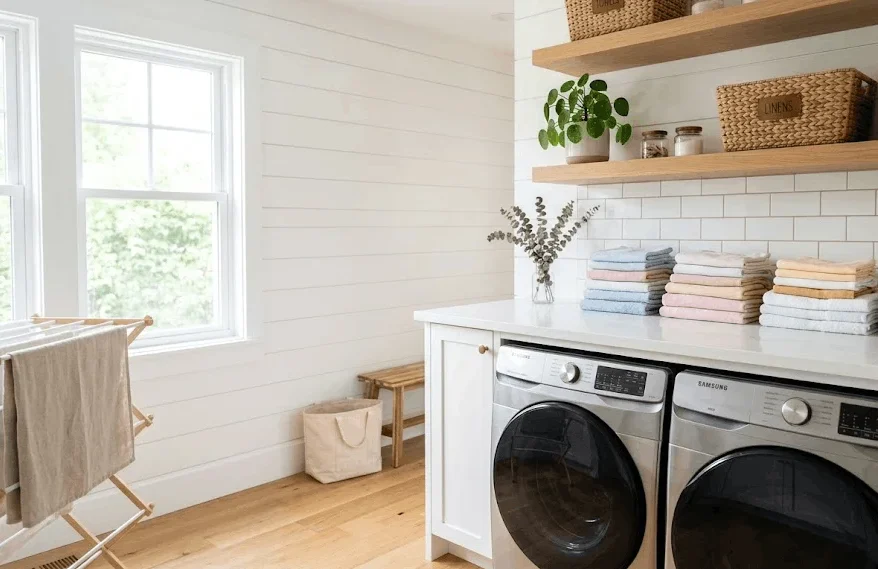laundry folding station