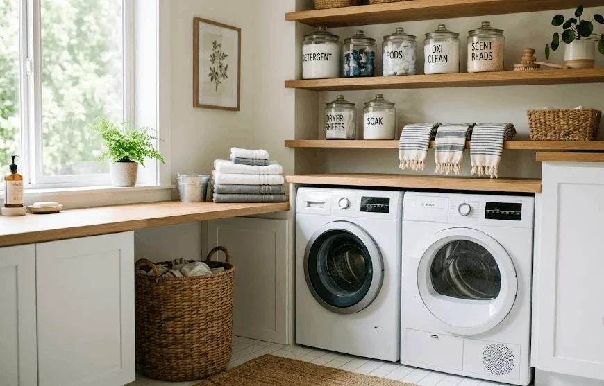Laundry Room Organization