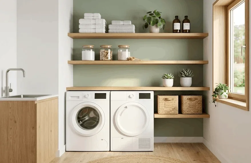 Laundry Room Shelving