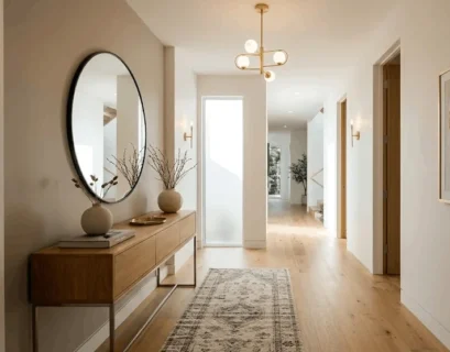 modern hallway design