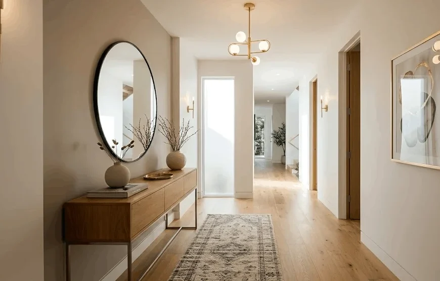 modern hallway design