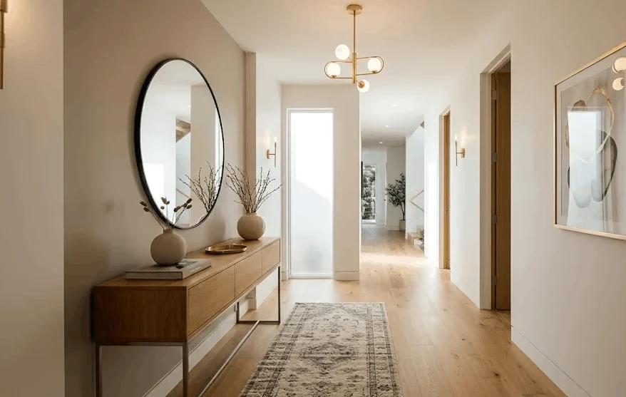 modern hallway design