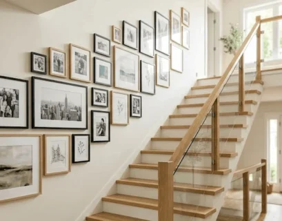 Staircase Gallery Wall