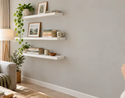 No Drill Shelves