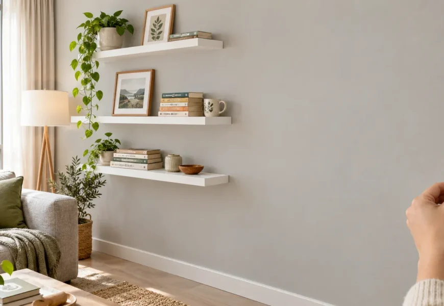 No Drill Shelves
