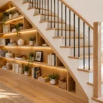 Staircase Shelf Ideas