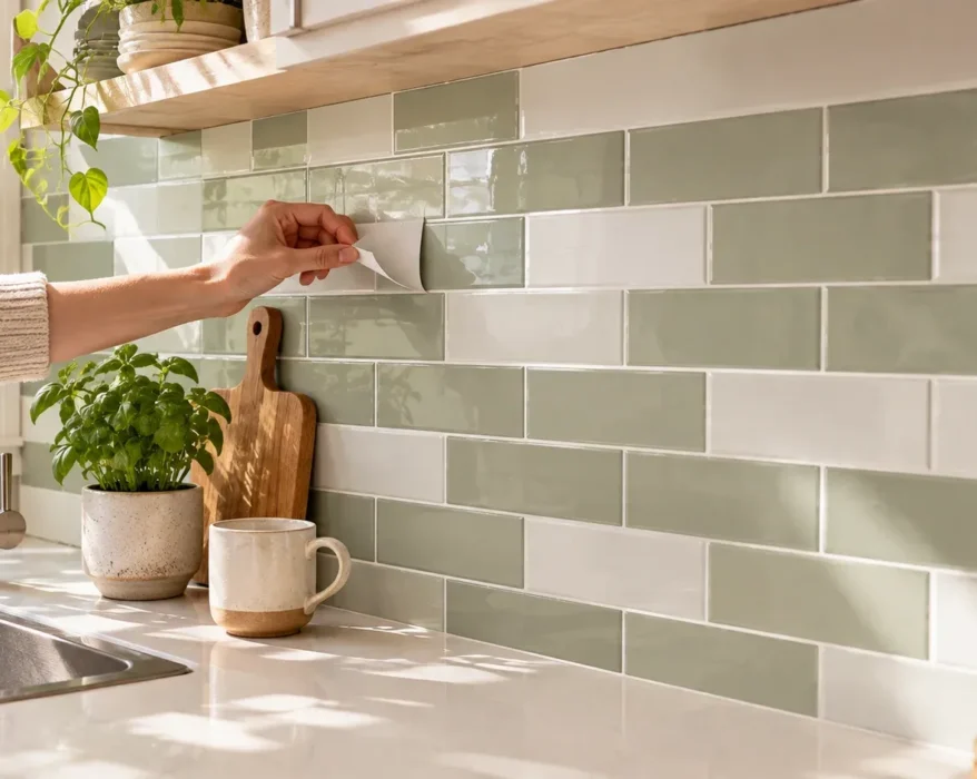 Temporary Backsplash Ideas