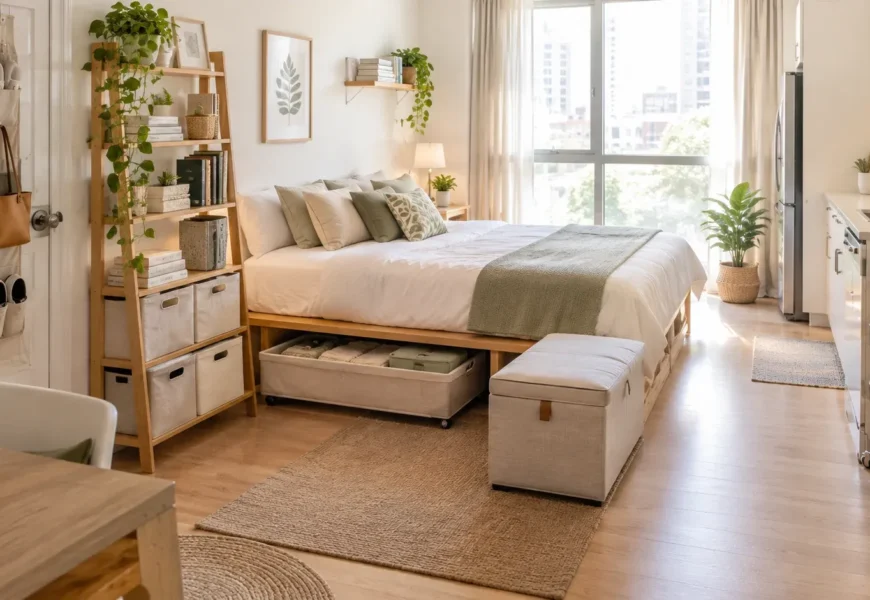 Tiny Apartment Storage
