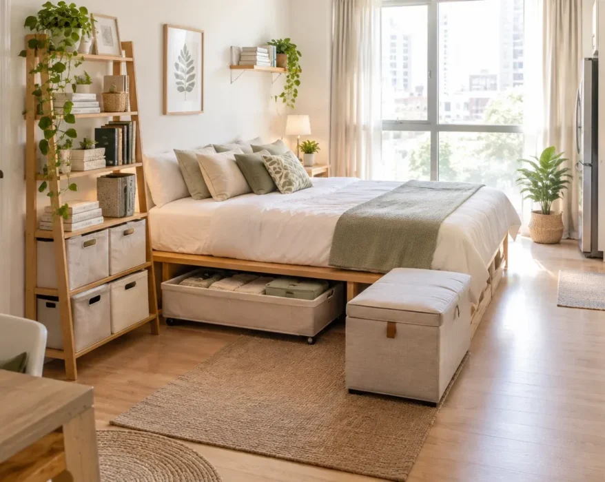 Tiny Apartment Storage